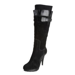 GUESS  Black Suede Buster Boot